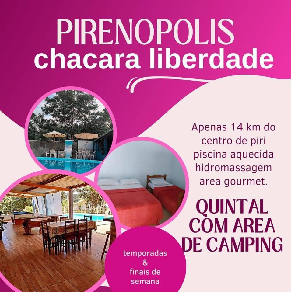 Chacara Liberdade Villa Pirenopolis Exterior photo